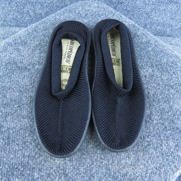 Arcopedico Sec V Womens Black Knit Slip On Flats Size 6.5/7 US - Picture 3 of 9